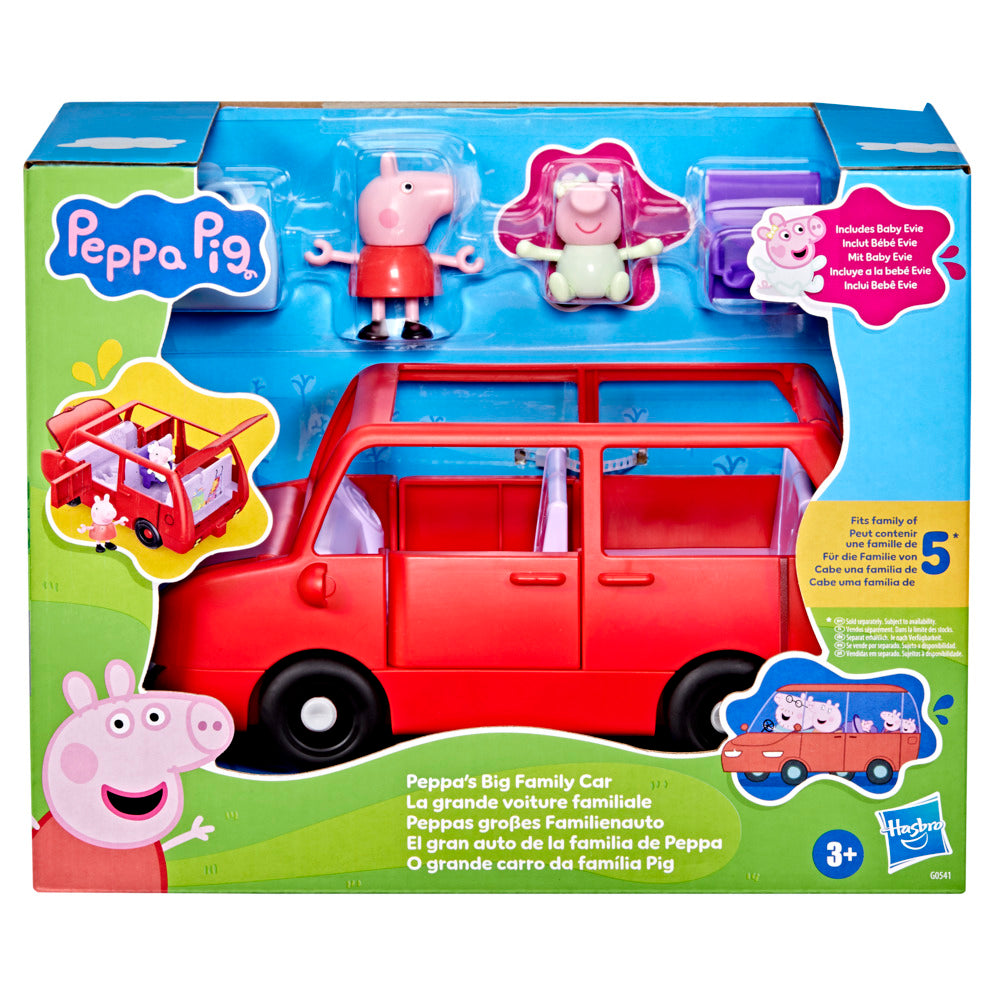 Peppa Pig Peppa's Big Family Car With Baby Evie