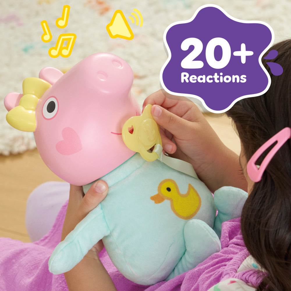 Peppa Pig Interactive Oinks & Snuggles Baby Evie Doll