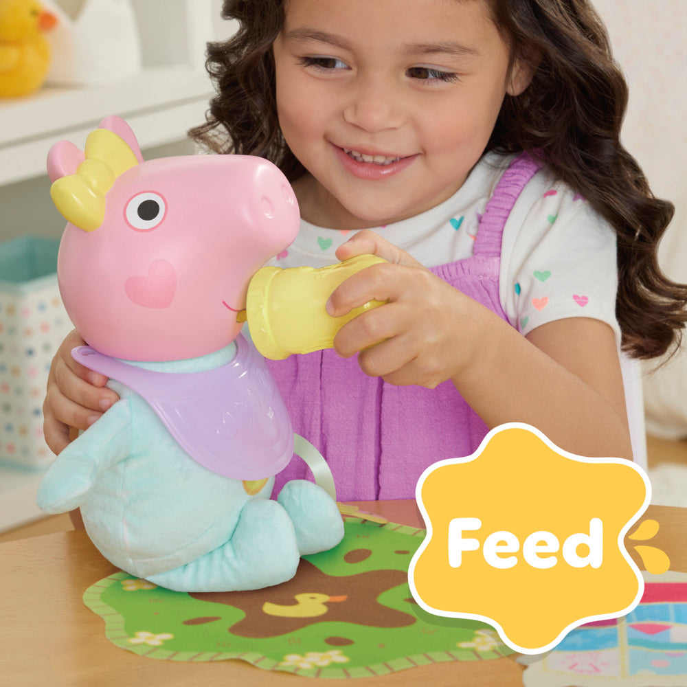 Peppa Pig Interactive Oinks & Snuggles Baby Evie Doll