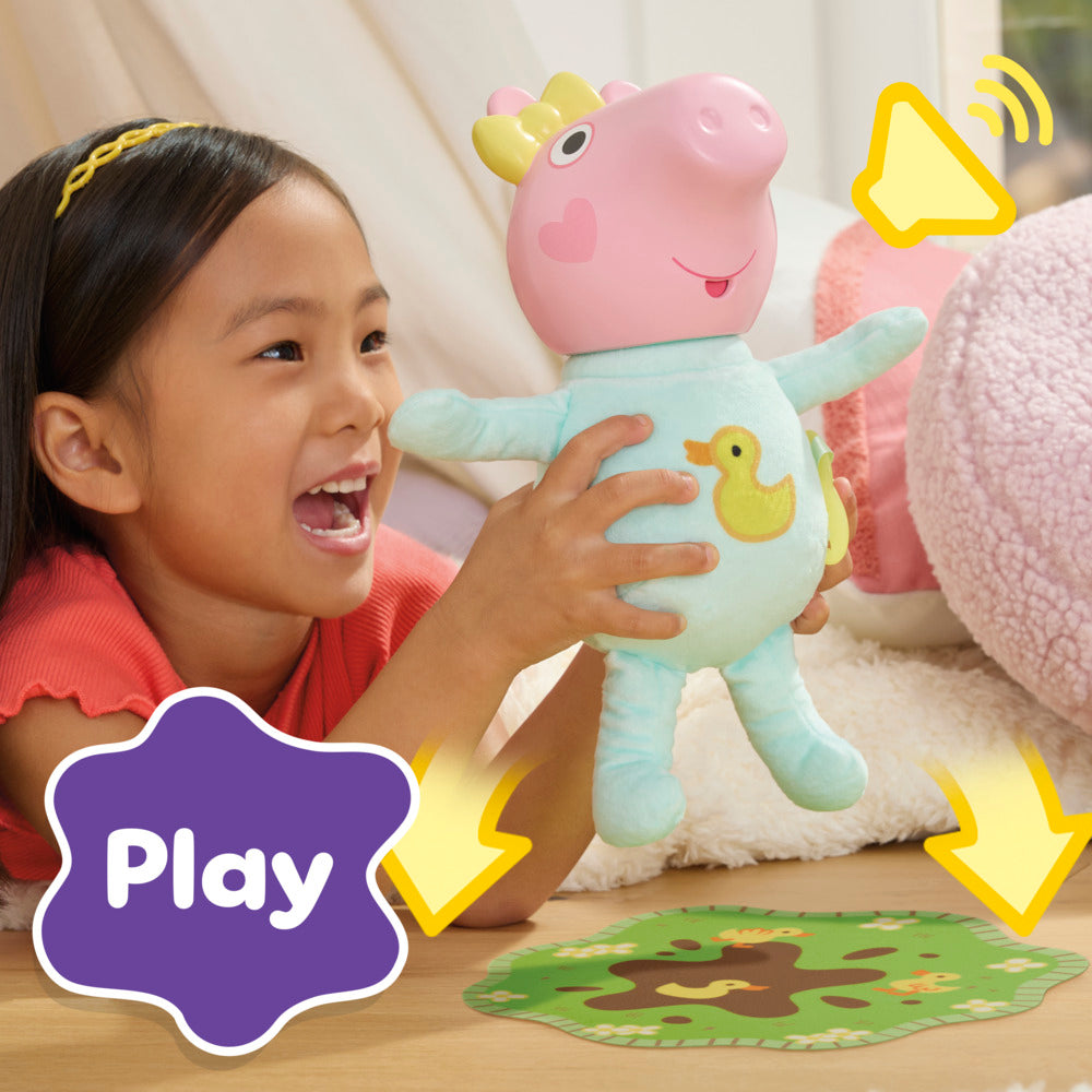 Peppa Pig Interactive Oinks & Snuggles Baby Evie Doll