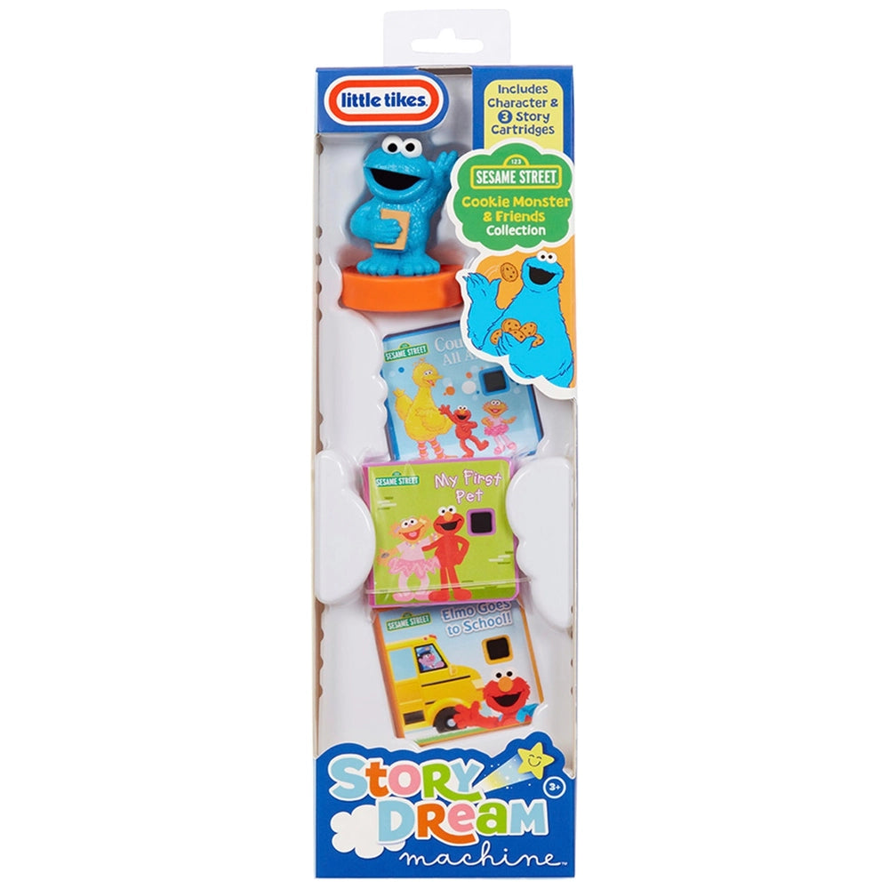 Little Tikes Story Dream Machine Collection Sesame Street Cookie Monster & Friends