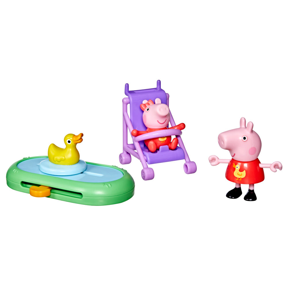 Peppa Pig Playset Peppa And Baby Evie's Park Fun