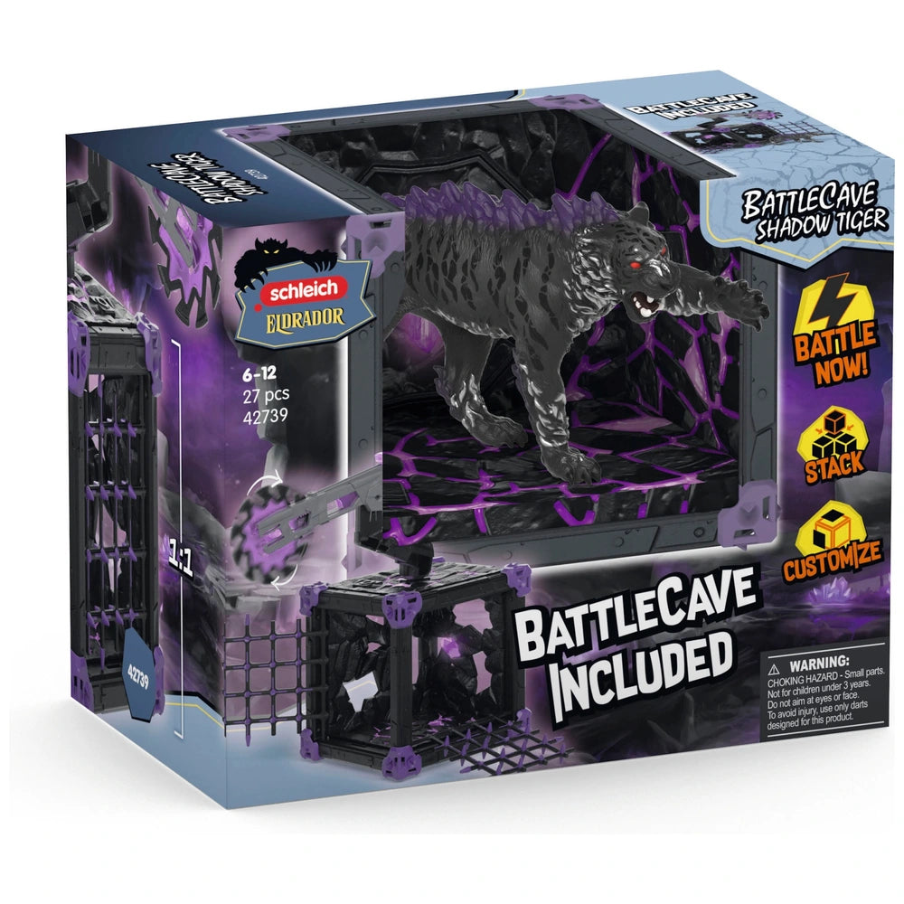 Schleich Eldrador 42739 Battlecave Shadow Tiger