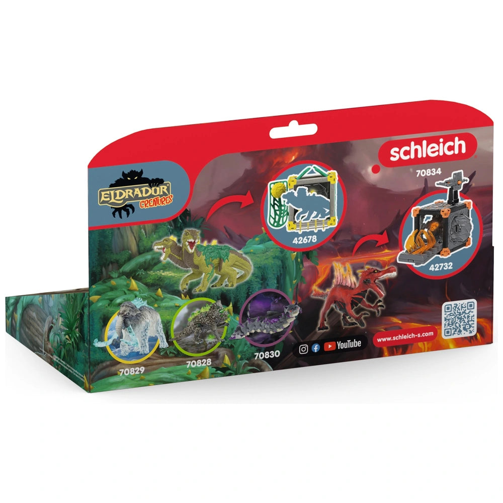 Schleich Eldrador 70834 Fire Saurian Vs. Jungle Lizard