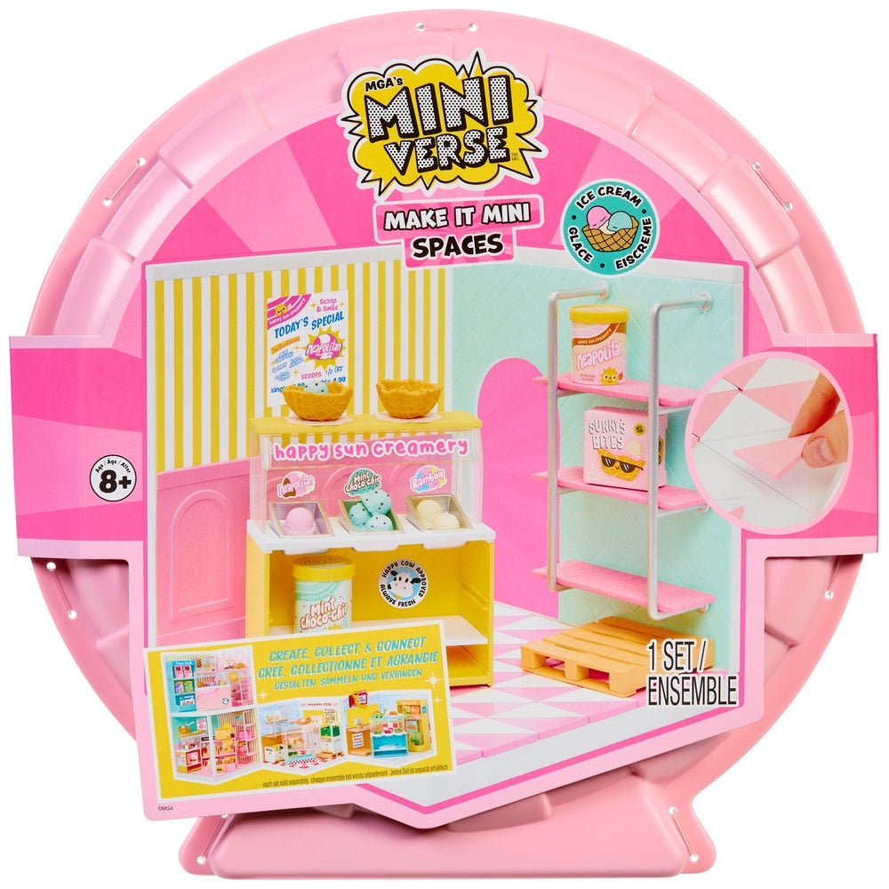 Mga's Miniverse Make It Mini Spaces Ice Cream Shop