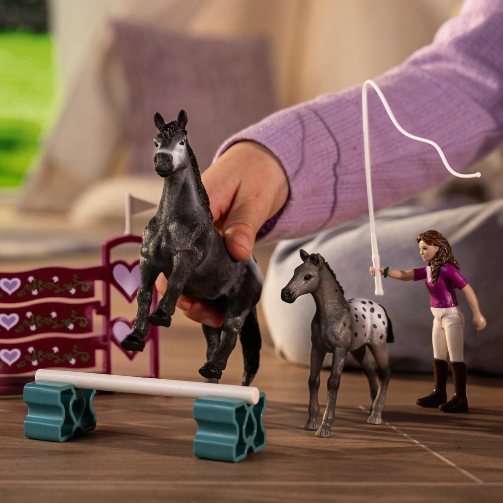 Schleich Horse Club 42776 Lisa's Tournament Training Playset