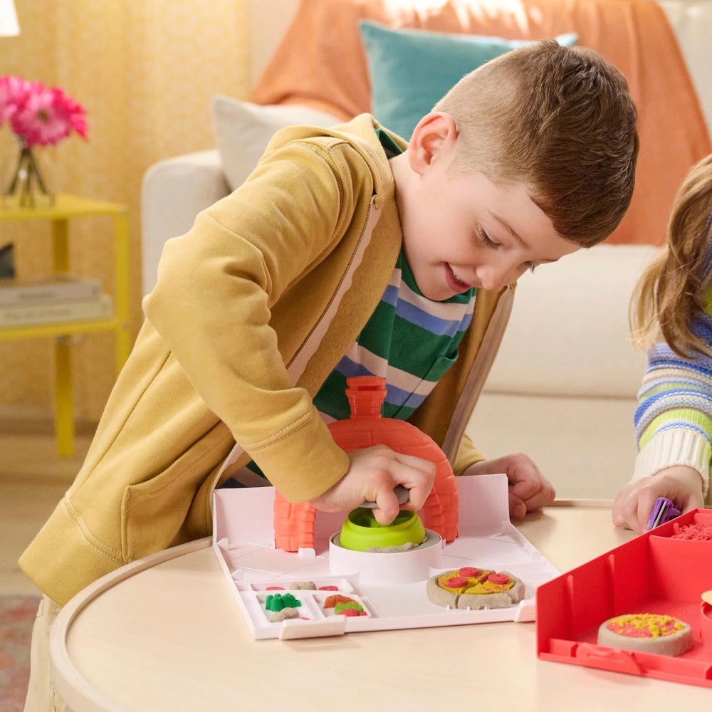 Kinetic Sand Squishpizza Rising Pizza Playset