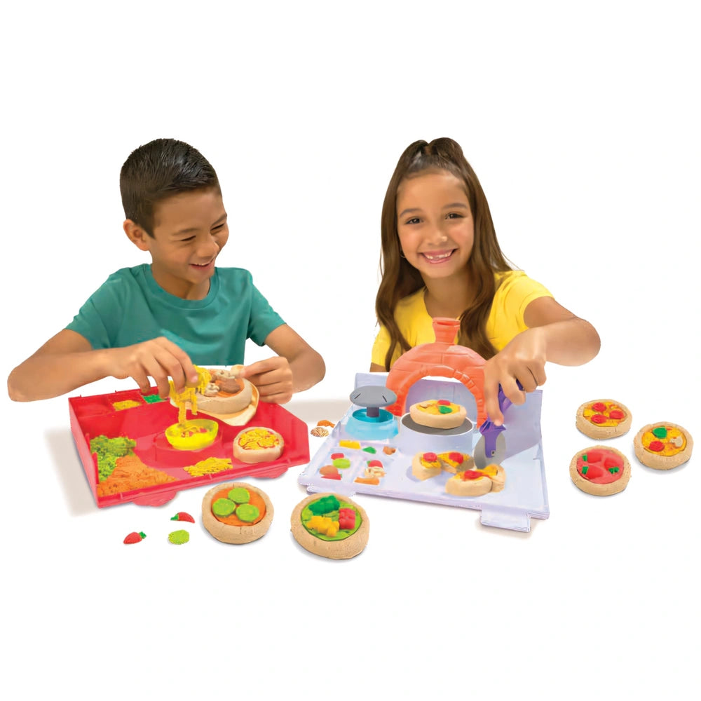 Kinetic Sand Squishpizza Rising Pizza Playset