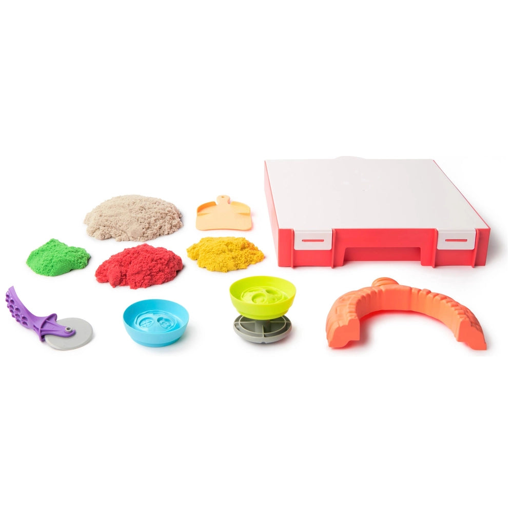 Kinetic Sand Squishpizza Rising Pizza Playset