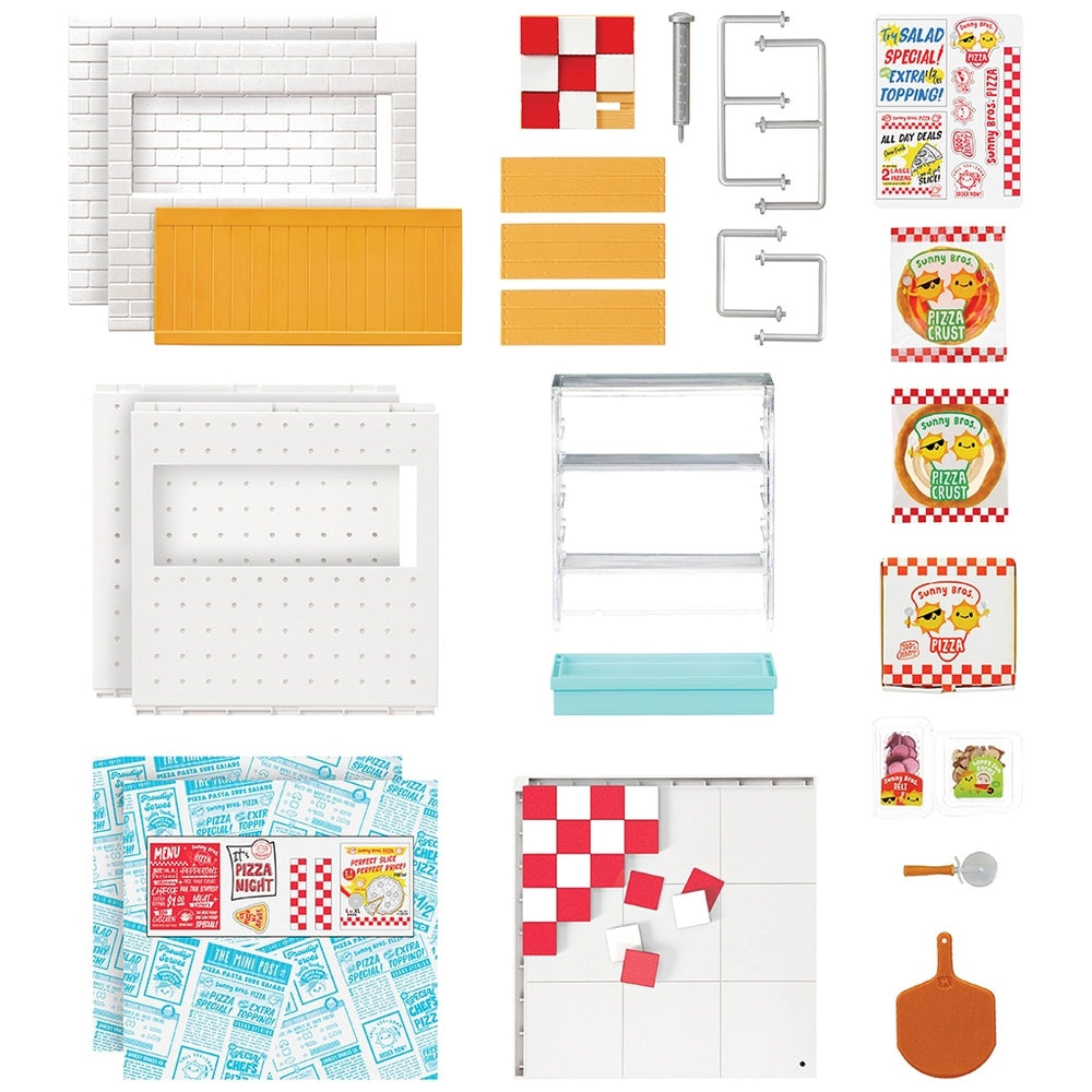 Mga's Miniverse Make It Mini Spaces Pizza Shop Building Set