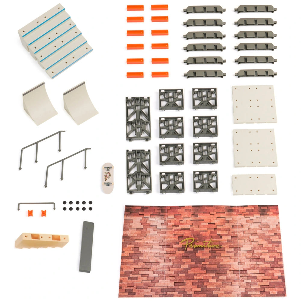 Tech Deck Finger Skateboard Primitive X-Connect Skate Park Playset