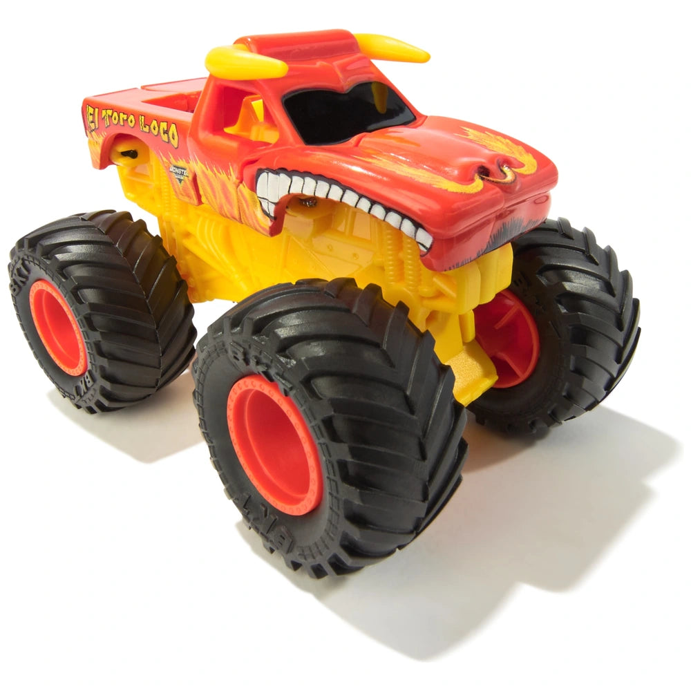 Monster Jam Smash & Bash Monster Truck Diecast 1:64 Scale Assortment
