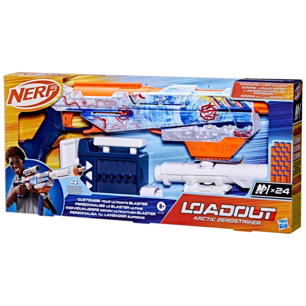 Nerf Loadout Arctic Zerostriker Blaster