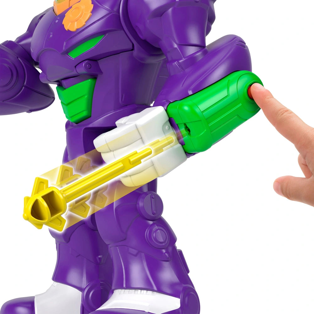 Fisher-Price Imaginext Dc Super Friends Metal Force Set Joker Hammer Mech