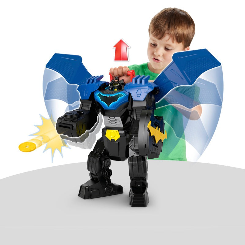 Fisher-Price Imaginext Dc Super Friends Metal Force Set Batman Flight Mech