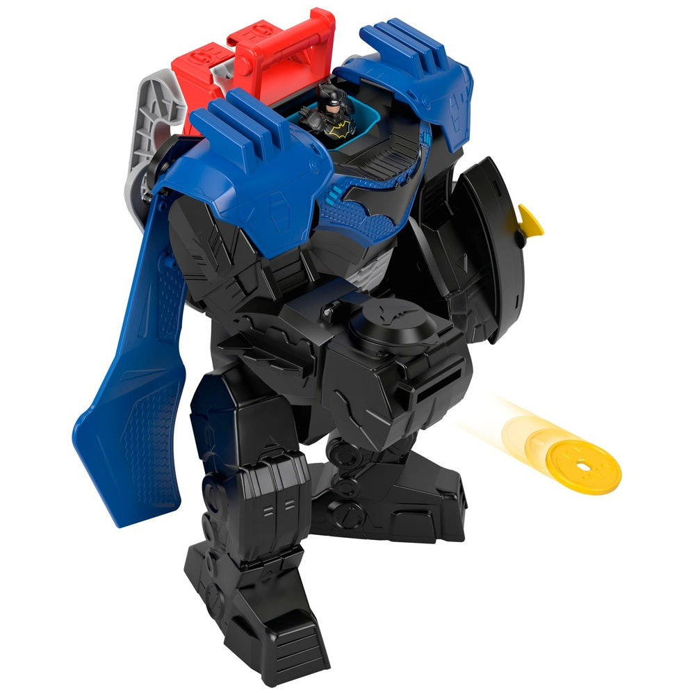 Fisher-Price Imaginext Dc Super Friends Metal Force Set Batman Flight Mech