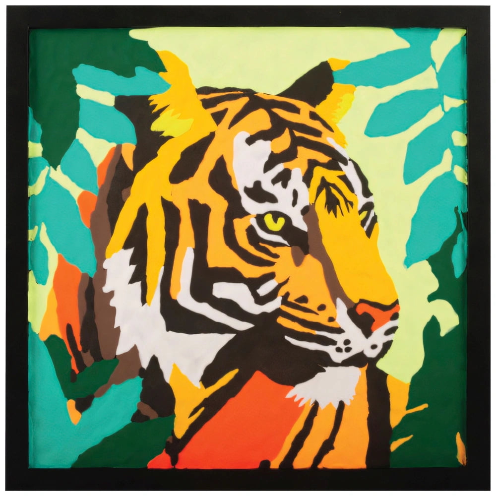 Clay By Number Craft Kit Tiger