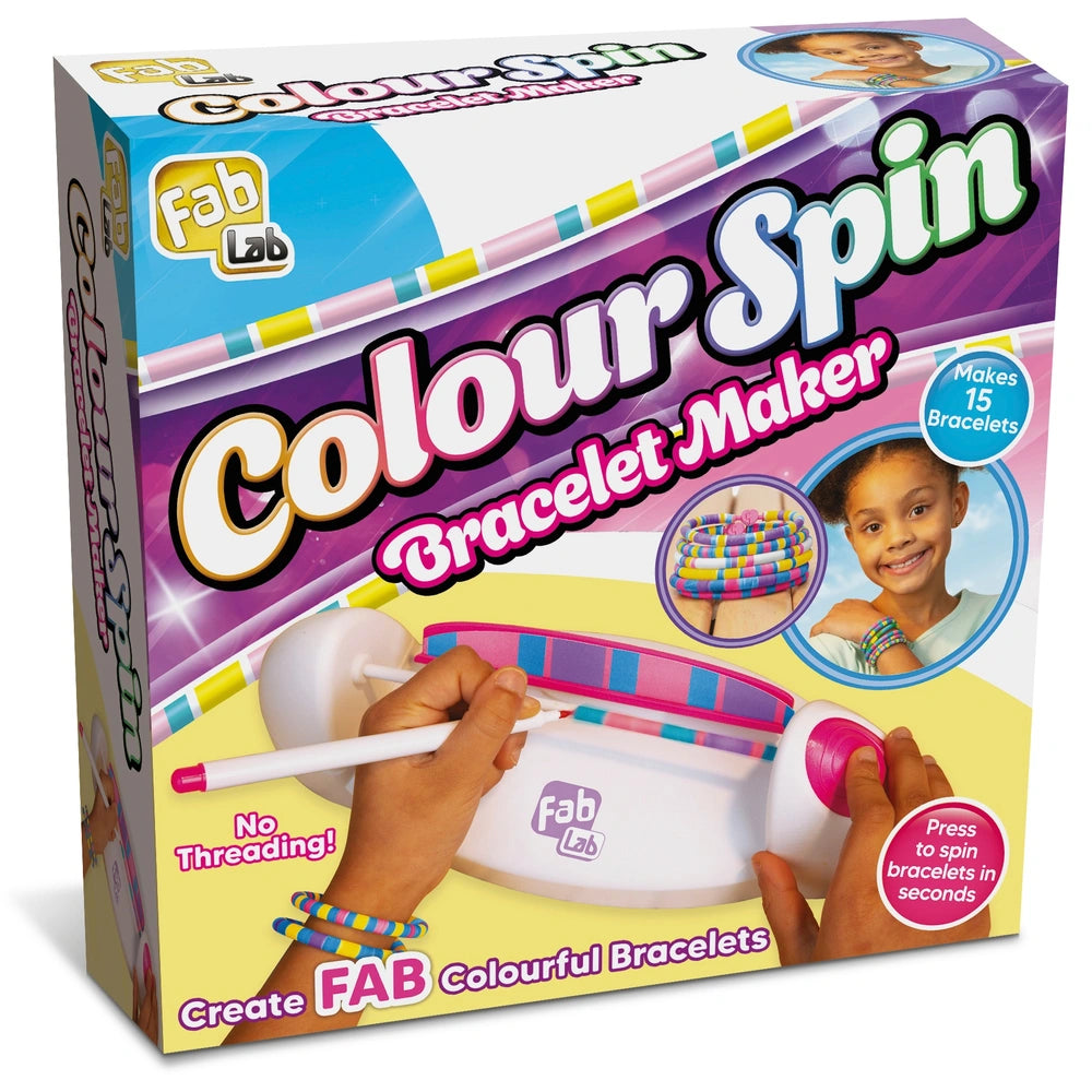 Fablab Colour Spin Bracelet Making Kit