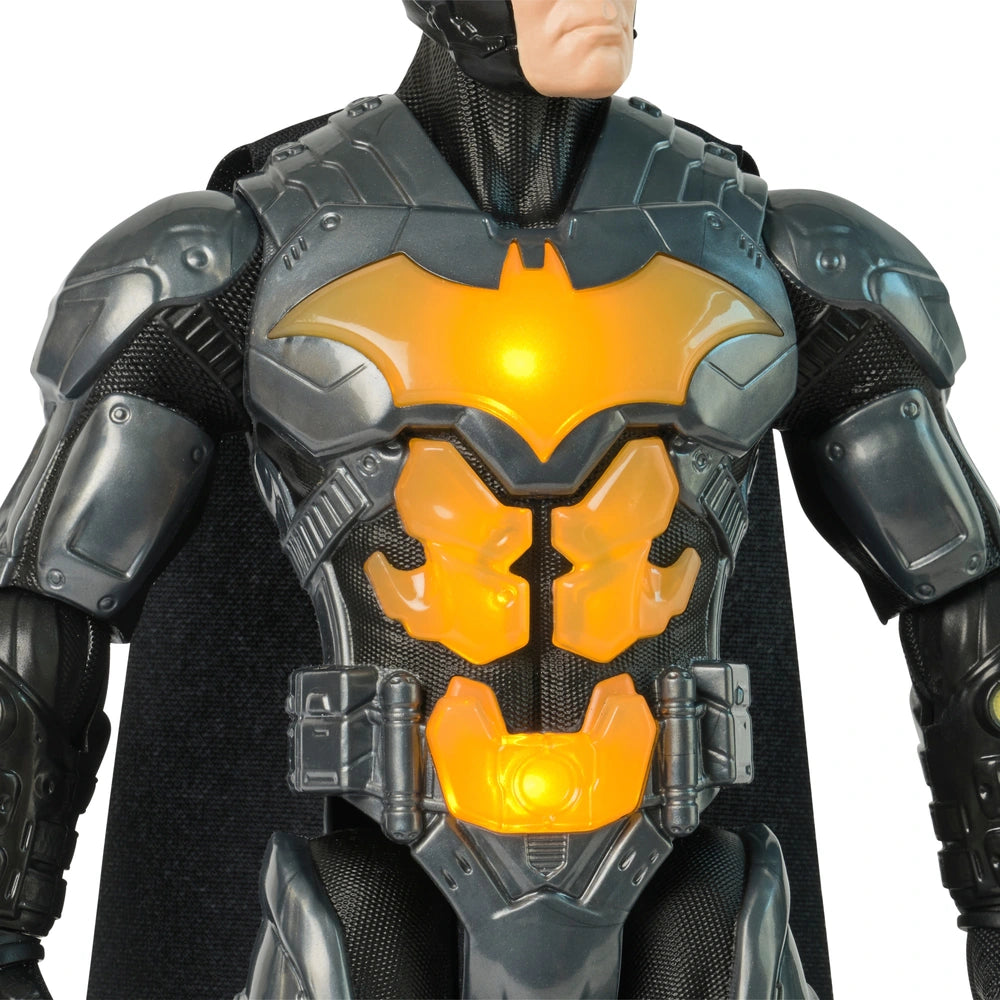 Dc Comics Action Figure Night Flare Lights & Sounds Batman 30Cm/12"