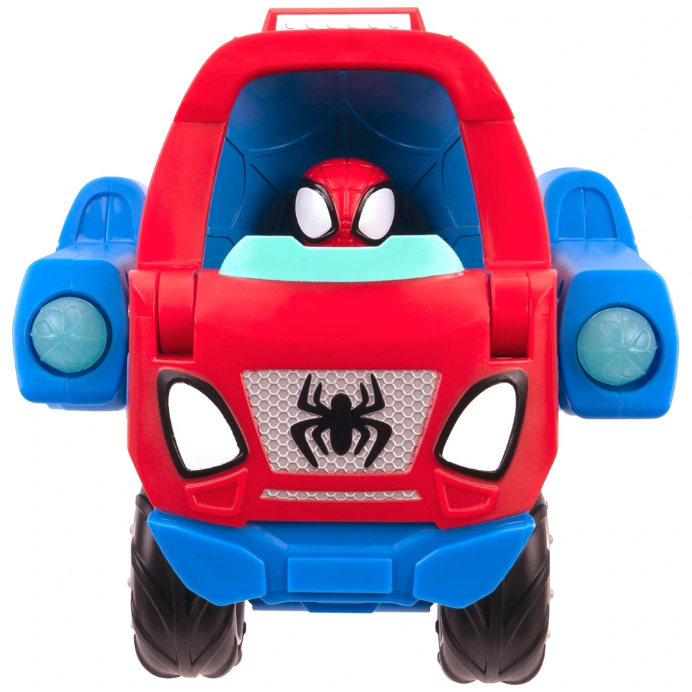 Marvel Spidey And His Amazing Friends 2-In-1 Spidey Transforming Web-Wave Cruiser