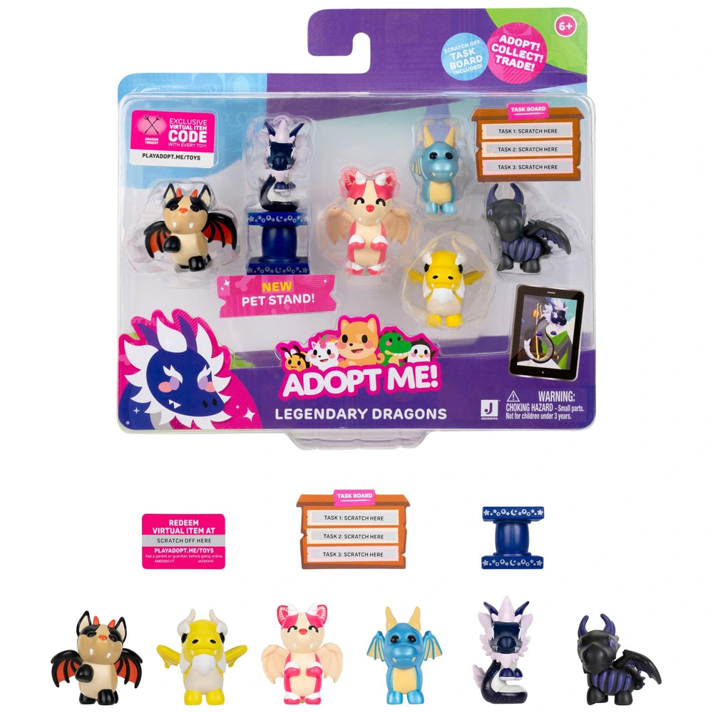 Adopt Me! Pets Multipack 12 Figure Set Series 1