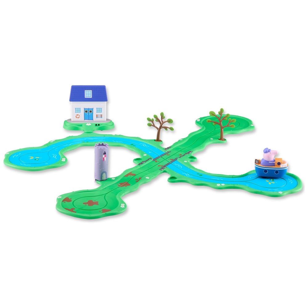 Peppa Pig Whizz-Around – Bobbing Along Boat Set