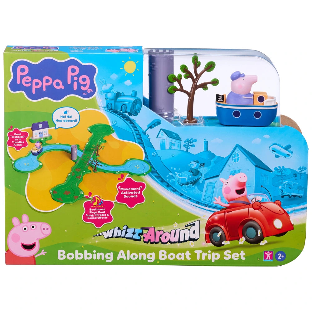 Peppa Pig Whizz-Around – Bobbing Along Boat Set