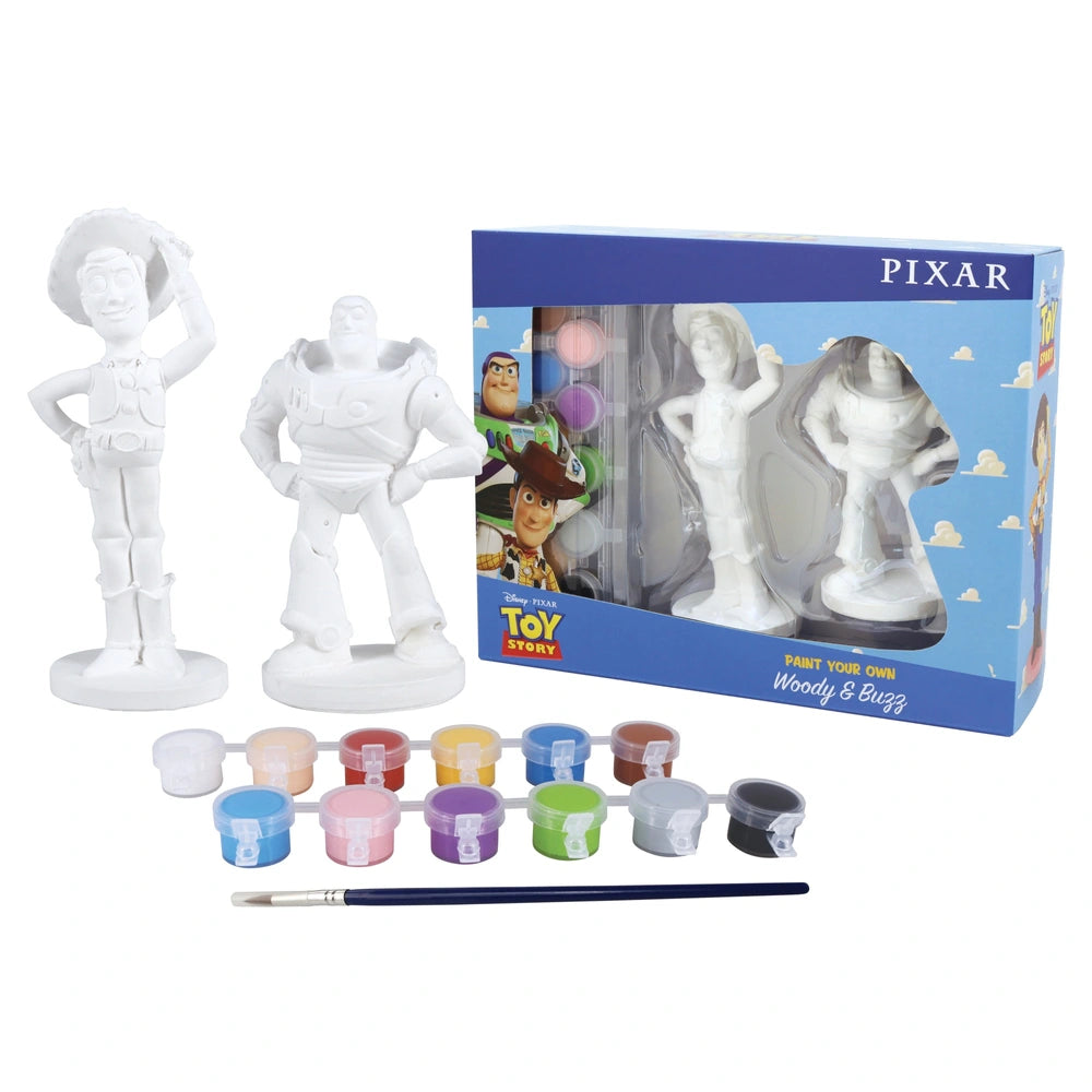 Disney Paint Your Own Woody And Buzz Set