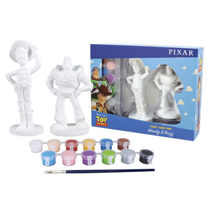 Disney Paint Your Own Woody And Buzz Set