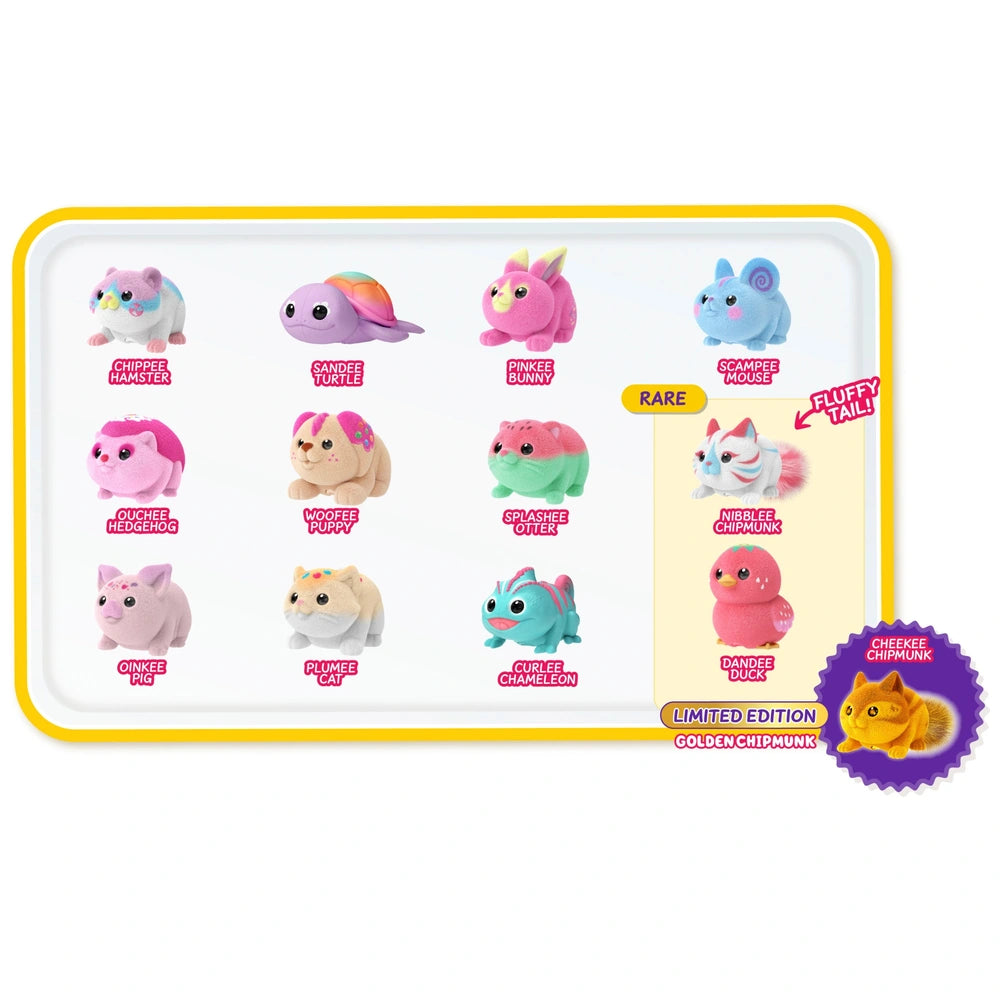 Little Live Pets Needees Candy Series Mini Interactive Plush Toy 3.6Cm Assortment