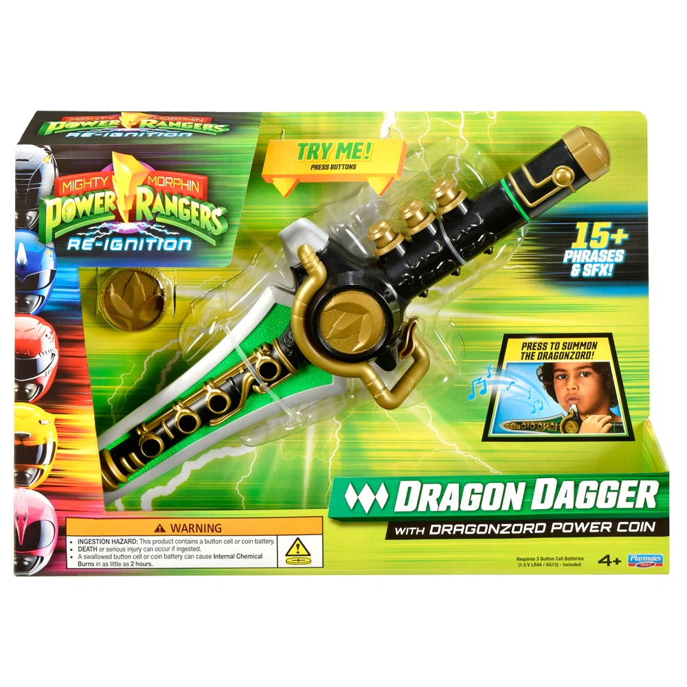 Mighty Morphin Power Rangers Re-Ignition Dragon Dagger Set