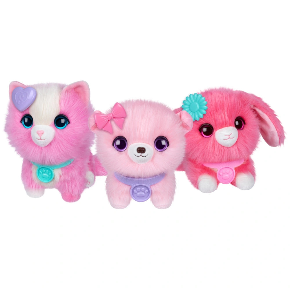 Scruffaluvs Plush Pet Scruffs Pink Single Pack Assortment