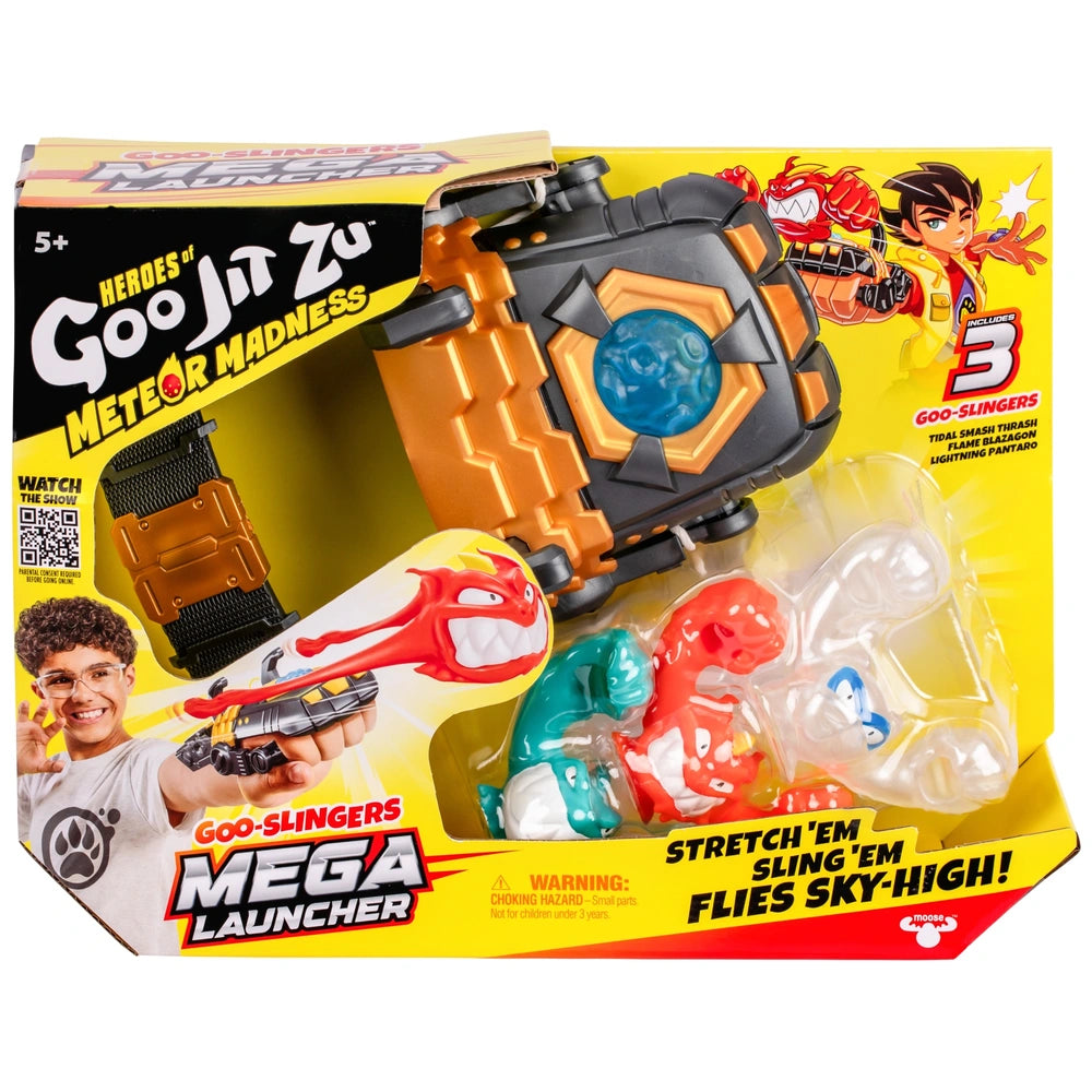 Heroes Of Goo Jit Zu Meteor Madness Goo Slingers Mega Launcher
