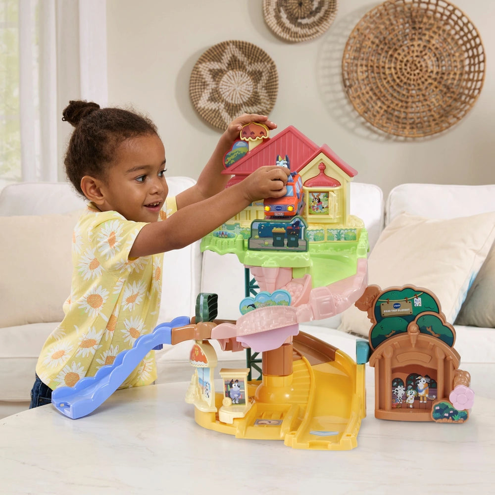 Vtech Toot-Toot Drivers Bluey Road Trip Playset