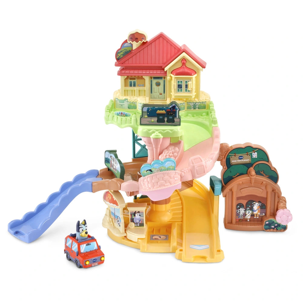 Vtech Toot-Toot Drivers Bluey Road Trip Playset
