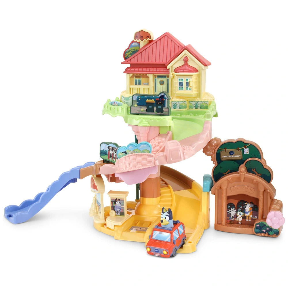 Vtech Toot-Toot Drivers Bluey Road Trip Playset