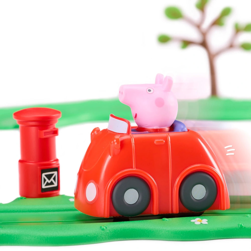 Peppa Pig Whizz-Around - Peppa’s Little Red Car Set
