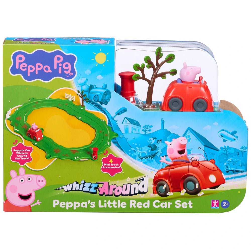 Peppa Pig Whizz-Around - Peppa’s Little Red Car Set