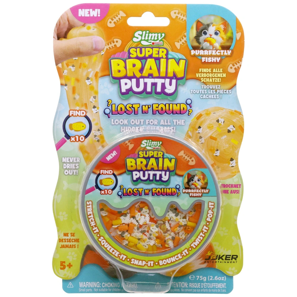 Slimy Super Brain Putty Lost N' Found Assortment