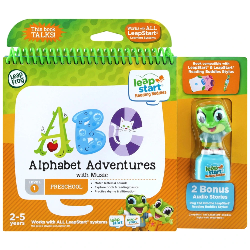 Leapfrog Leapstart Reading Buddies: Abc Alphabet Adventures Buddy Set