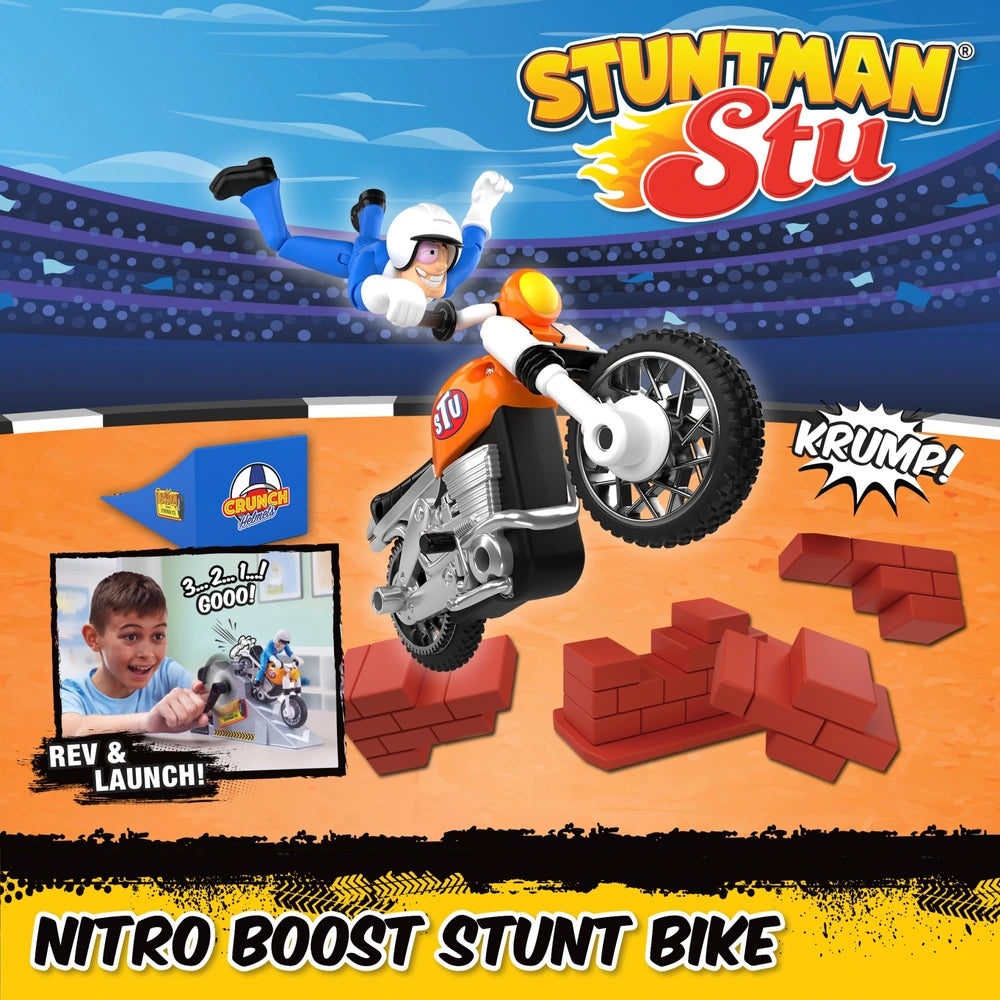 STUNTMAN STU NITRO boost stunt bike EUR 15,00 - ES STUNTMAN STU NITRO boost stunt bike EUR 15,00 - ES