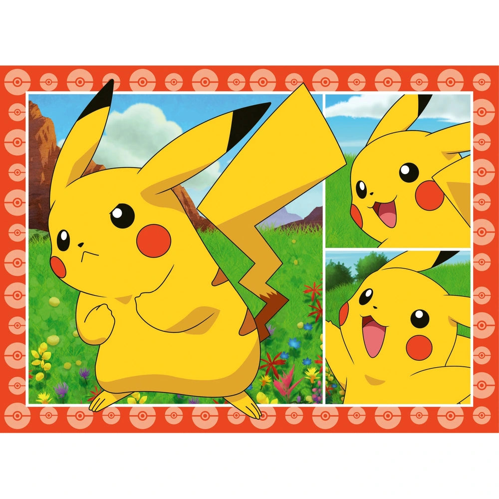 Ravensburger Speedy Pokémon Jigsaw Puzzles 4 X 35 Pieces