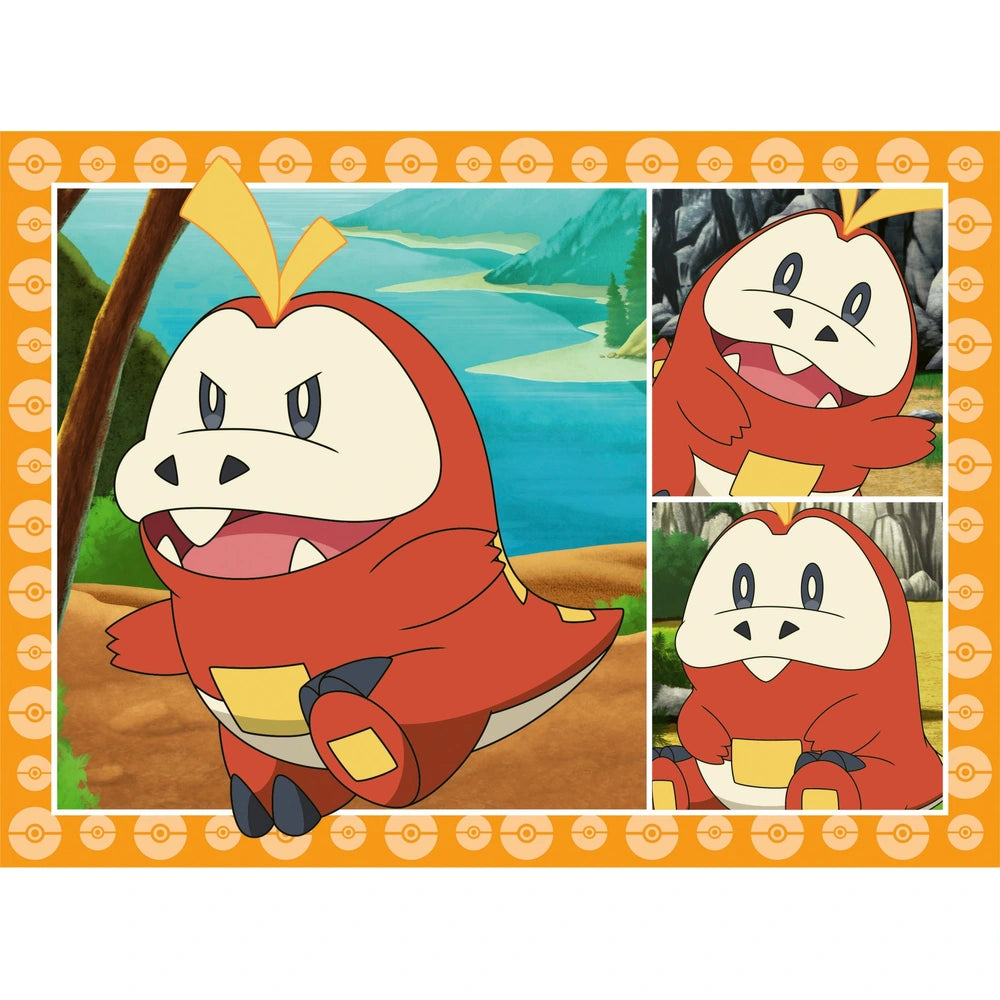 Ravensburger Speedy Pokémon Jigsaw Puzzles 4 X 35 Pieces