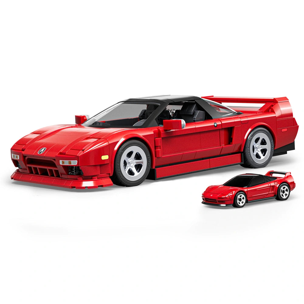 Mattel Brick Shop Hot Wheels Elite Series Honda 90 Acura Nsx Building Set