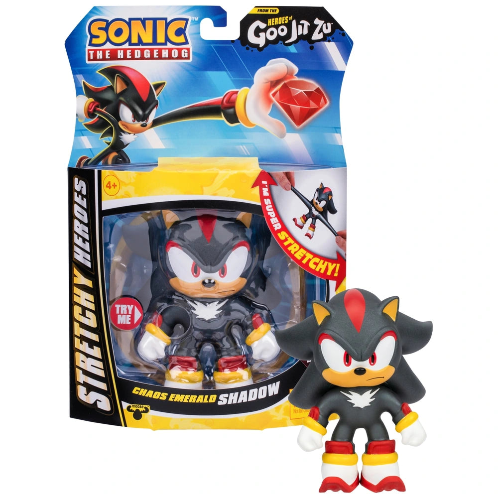 Heroes Of Goo Jit Zu Sonic The Hedgehog Hero Pack Chaos Emerald Shadow Action Figure