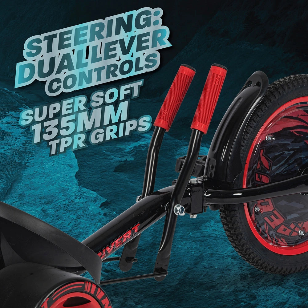 16 Inch Invert Wipeout Slider Red