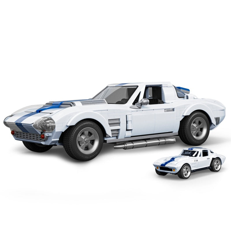 Mattel Brick Shop Hot Wheels Elite Series Corvette Grand Sport Building Set