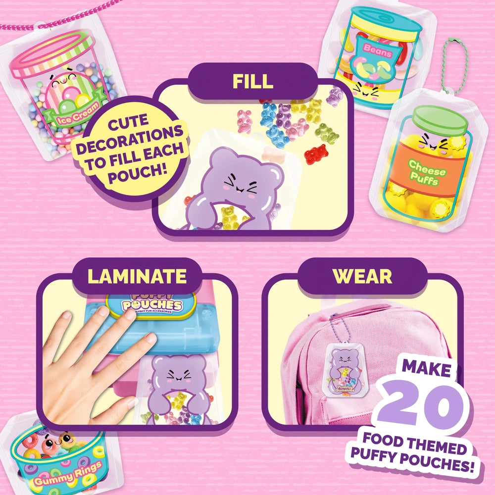 Puffy Pouches Craft Set Supermarket