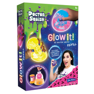 Doctor Squish Squishy Maker Glow It Refill Pack