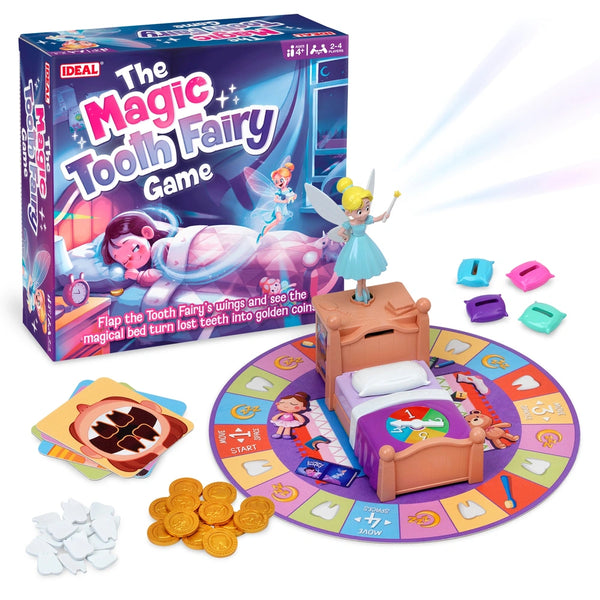 Magic Tooth Fairy: trasforma magicamente i tuoi denti in oro! | Divertente gioco da tavolo per bambini | Per 2-4 giocatori | Età 4